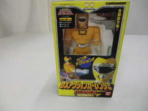 Gekisou Sentai CarRanger DX action машина Ranger ( желтый Racer ) BANDAI 1996