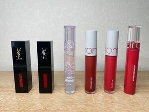 早い者勝ち！イヴ・サンローラン　YSL　リップ　口紅　ロムアンド　グロス　まとめ売り　6本