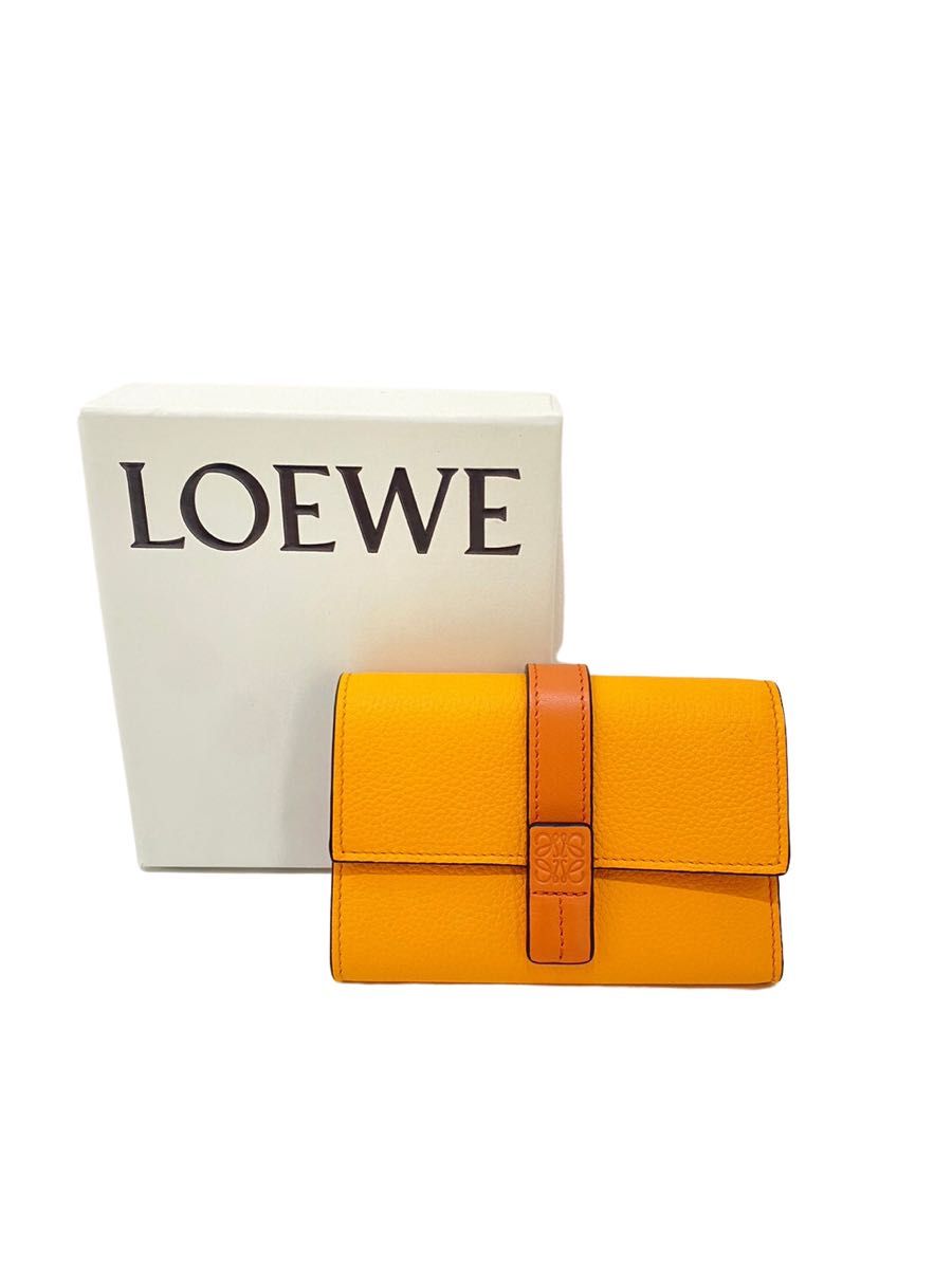 LOEWE ロエベ 三つ折り財布 保存袋付|PayPayフリマ