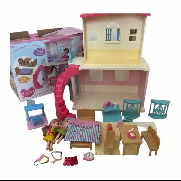 リンキーココハウス　家具と人形のセット