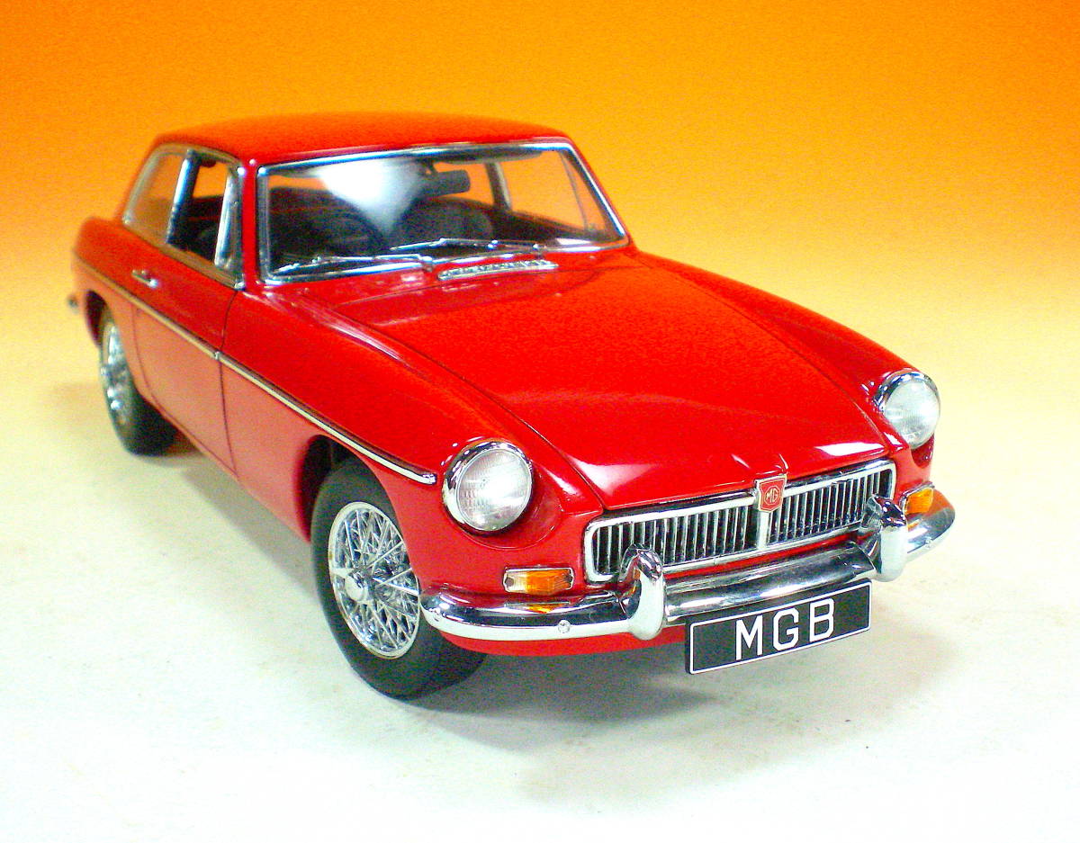 難有り AUTOart 1/18 MGB GT COUPE MK - ll 1969 オートアート Aa ゆう