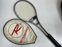 ∞【ヤマハ YAMAHA ヨネックス YONEX テニスラケット バトミントンラケット PROTO EX-110 ケース付き 部活 趣味 スポーツ】OK14923_画像4