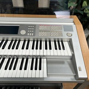 §【 ヤマハ/YAMAHA エレクトーン Electone STAGEA ELS-01U ステージア 椅子付 カラー液晶&タッチパネル】N03309の画像6