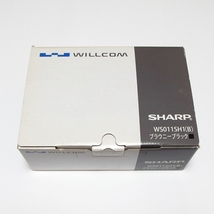 【送料無料】WILLCOM Advanced/W-ZERO3[es] WS011SH1(B) ブラウニーブラック / ウィルコム SHARP WS011SH 携帯情報端末 アドエス_画像1