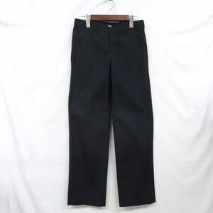 サイズ ？ Dickies ワーク チノ パンツ チノパン ブラック ディッキーズ 古着 ビンテージ 3J1209