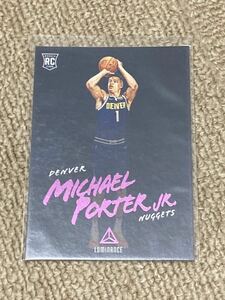 Panini NBA CHRONICLES 2018-19 Michael Porter JR RC