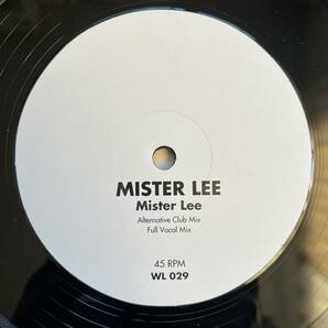 ベルギー盤 12“ Mister Lee / Hold Me In Your Arms WL 029の画像3