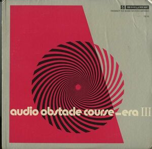 日本語解説付き！ 高音質テスト・レコード！An Audio Obstacle Course-Era III 73年【SHURE TTR-110】レコード・カートリッジ