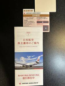JAL 日本航空 株主優待券 株主割引券 有効期限 2024年11月30日 1枚