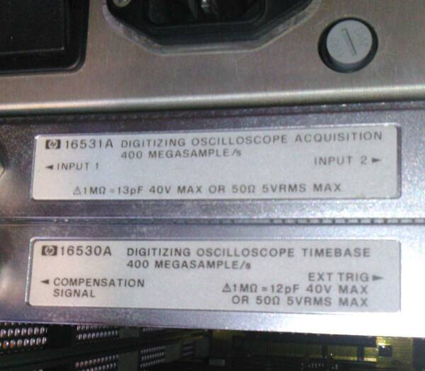 HP　16530A+16531A＋サービスマニュアル