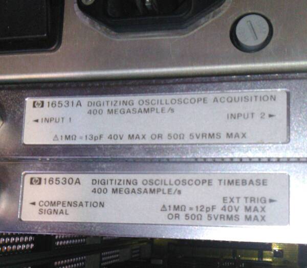 HP 16530A+16531A+サービスマニュアル
