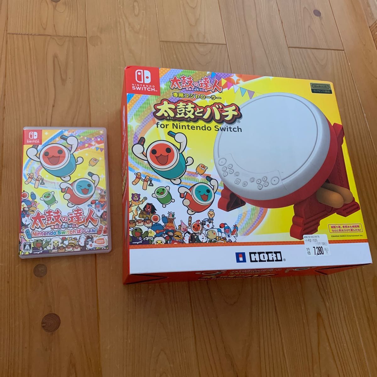 激安】 太鼓フォース lv5 switch用 タタコン ソフト バチ3本tomo様