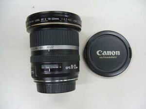 キャノンレンズ　CANON　EF-S 10-22mm 1:3.5-4.5 USM 中古美品