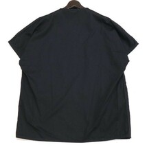 【新品 未使用】 FROM THE GARRET フロムザギャレット 半袖 Vネック ポケット Tシャツ カットソー Sz.L　メンズ 黒 日本製　G3T01464_5#D_画像4