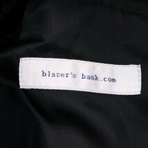 blazer's bank.com スーツカンパニー 秋冬 イタリア製 Mapel生地★ ウール チェスター コート Sz.M　メンズ ネイビー　G2T02930_9#N_画像5