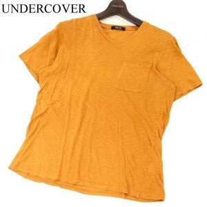 UNDERCOVERISM アンダーカバー J9817 春夏 Vネック★ 半袖 ポケット Tシャツ カットソー Sz.1　メンズ UNDERCOVER　G3T01266_4#D