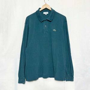 LACOSTE(FRA)ビンテージコットンカノコLSポロシャツ