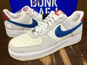 21年製 NIKE AIR FORCE 1 LOW SP UNDFTD UNDEFEATED ナイキ エアフォース アンディーフィーテッド【DM8461-001】グレー スエード US10