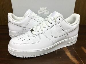 21年製 NIKE AIR FORCE 1 LO '07 ナイキ エアフォース ローカット AF1【CW2288-111】WHITE LEATHER ホワイト レザー 白 US10