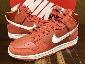 22年製 NIKE DUNK HI RETRO PRM EMB ナイキ ダンク ハイ レトロ SWOOSH【DJ6189-001】ONE GAME ワンゲーム NBA US9