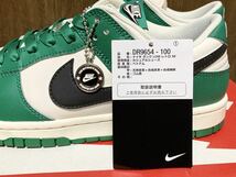 22年製 NIKE DUNK LOW RETRO SE ナイキ ダンク ロー レトロ SWOOSH【DJ6189-001】Lottery ロッタリー 宝くじ スクラッチ グリーン 緑 US8.5_画像8