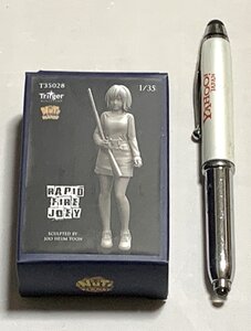 Φプラモデル T35028 トリガーラインシリーズ ラピッドファイアジョーイ 弾奏する少女 ナッツプラネット