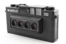 ★☆NIMSLO 3D　QUADRA LENS 30mm　ニムスロ レンチキュラー 4眼 立体カメラ #3483☆★_画像1