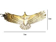 鷲 真鍮 イーグル ペンダントトップ キーホルダー インディアン ネックレス　5‐3_画像6