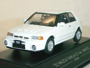 k 1/43 SAPI サピ マツダ ファミリア GT-Ae '92 BG8 * 白 MAZDA