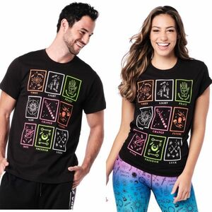 【新品】Zumba　ズンバウェア　Tシャツ　XS/Sサイズ　Z3T00331