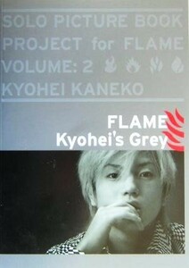 ＦＬＡＭＥ／Ｋｙｏｈｅｉ’ｓ　Ｇｒｅｙ　金子恭平写真集 ＳＯＬＯ　ＰＩＣＴＵＲＥ　ＢＯＯＫ　ＰＲＯＪＥＣＴ　ｆｏｒ　ＦＬＡＭＥ２／