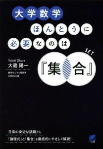 大学数学ほんとうに必要なのは『集合』 Ｂｅｒｅｔ　ｓｃｉｅｎｃｅ／大蔵陽一(著者)