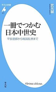 一冊でつかむ日本中世史 平安遷都から戦国乱世まで 平凡社新書／武光誠【著】