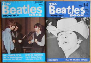 The Beatles MONTHLY BOOK　2冊セット　　JULY1985 & SEPT.1964