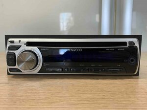 動作OK/中古★KENWOOD ケンウッド 1DIN CDプレーヤー★E252SN★フロントAUX/CDデッキ/オーディオ/本体のみ/電源コード欠★即納