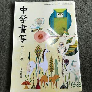 中学書写 [平成28年度採用] ―一二三年