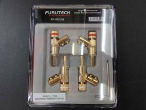 Furutech フルテック FP-202(G) 4個1組 金メッキバナナプラグ 超特価