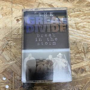 シ ROCK,POPS THE GREAT DIVIDE - BREAK IN THE STORM アルバム TAPE 中古品