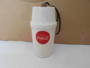 旧車　古い　コカ・コーラ　携帯用　ボトル　コップ　大文字ドリンク　キャンプ　アウトドア　アメリカン　ビンテージ　
