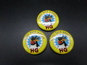再　送料120円　資生堂　HG SUPER HARD　スーパーハード 　イワトビペンギン　キャラクター　缶バッジ　（SHYT6