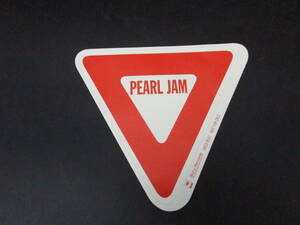 Доставка 120 иен неиспользованный предмет не для продажи наклейка Lance Mercer Pearl Jam (66jer)