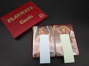 即決　送料350円　未開封　1984年　アメリカ製 PLAYBOY プレイボーイ のプレイメイト カード トランプ （CVAA