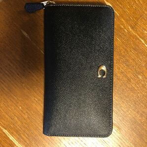 COACH 長財布 ブラック 損傷無し