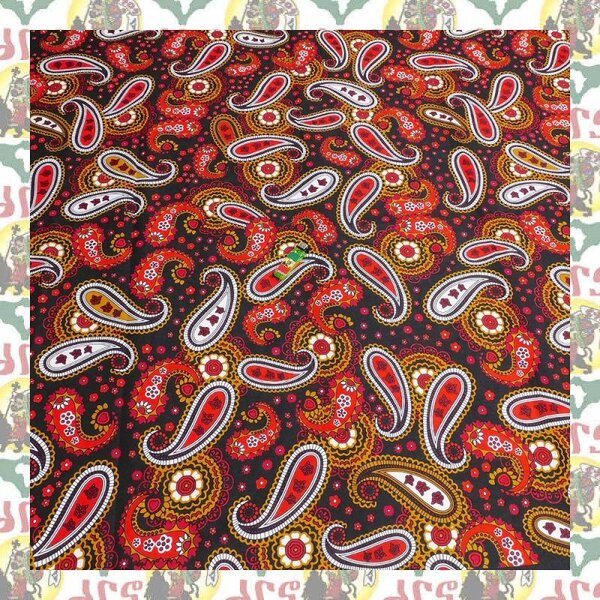 【SALE/270cm x 110cm/3ヤード】アフリカンプリント生地 barg-L70 アフリカ布 アフリカ生地 ゴールドプリント アンカラ キテンゲ パーニュ
