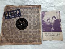 SPレコード THE 3RD MAN THEME /CAFE MOZART WALTZ DECCA レア_画像5