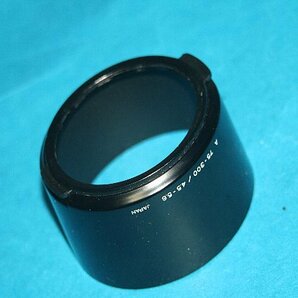 ★ 今回限定 激安出品！希少 きれいな！★ ミノルタ MINOLTA AF 75-300mm F4.5-5.6 初期型 用 純正フード 55mm 用 ※ 実用にお勧め！EF1101の画像4