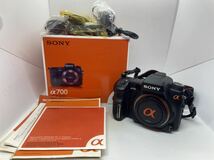 ⑫ ★極上品★ソニー SONY α700 ボディ DSLR-A700★　_画像1