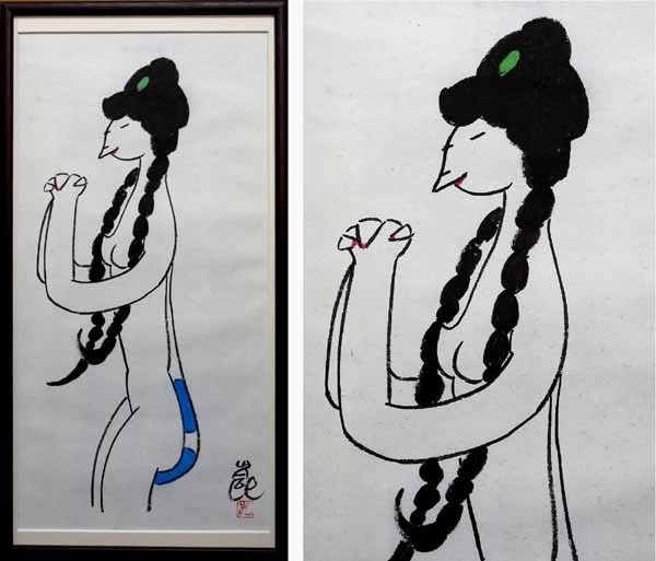 ヤフオク! -「小島功」(美術品) の落札相場・落札価格