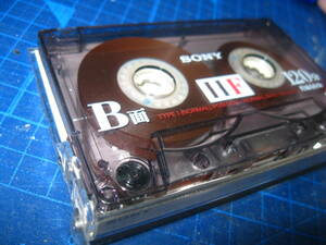7使用済み　中古　 カセットテープ　SONY　HF120　Type1　ノーマル　120分 　1本　爪あり　No.1244