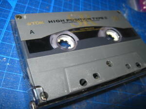 7使用済み　中古　 カセットテープ　TDK　SR50　Type2　ハイポジ　50分 　1本　爪あり　No.1251